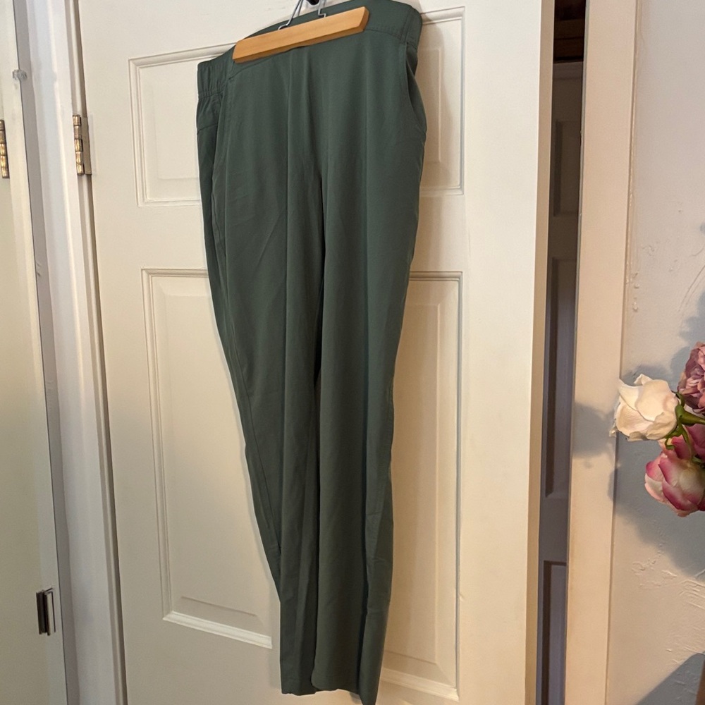 Eddie Bauer Women's Green Track Pants